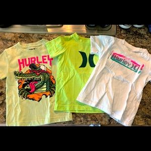 Bundle! Boys Hurley shirts!